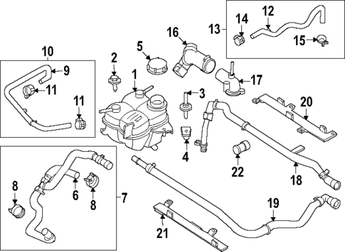Hoses & Lines for 2024 Ford Mustang #0
