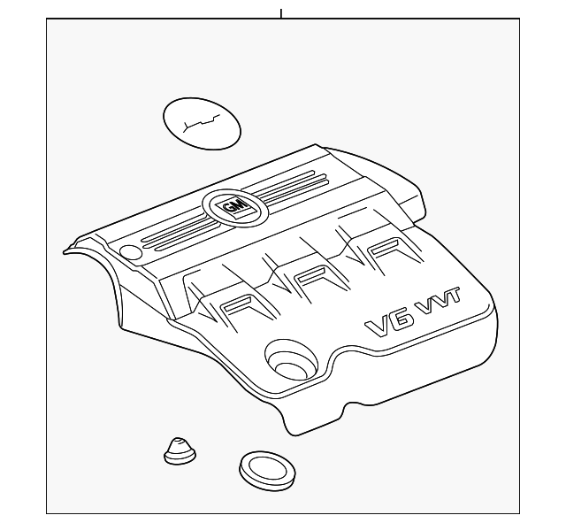 Sold 2018 Chevy Silverado 1500 Intake Manifold Cover 12678226