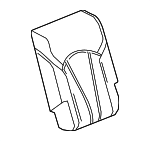 84045159 - : Jet Black Rear Passenger Side Seat Back Cover for Buick: Envision Image