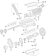 12533542 - : Engine Cylinder Head for Chevrolet: Express 2500, Express 3500 | GMC: Savana 2500, Savana 3500 Image