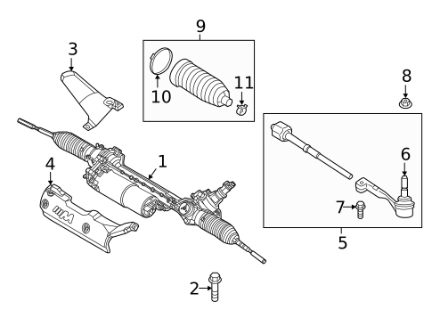 Steering Gear & Linkage for 2025 BMW M4 #0