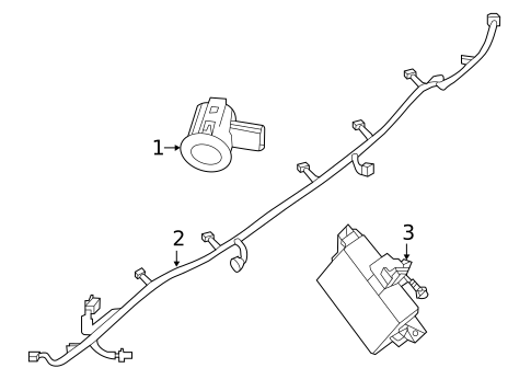 Electrical Components for 2016 Nissan Pathfinder #1