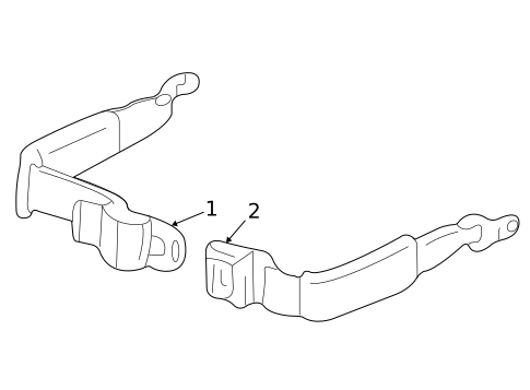 Seat Belt for 2000 Chevrolet S10 #2