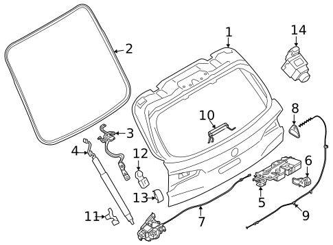 Gate & Hardware for 2025 BMW 550e xDrive #0