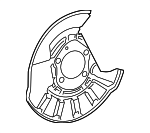 4780306010 - Brakes: Backing Plate for Lexus: ES250, ES300h, ES350 Image