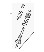 53641S04A54 - Steering: Pinion Shaft for Honda: Civic Image