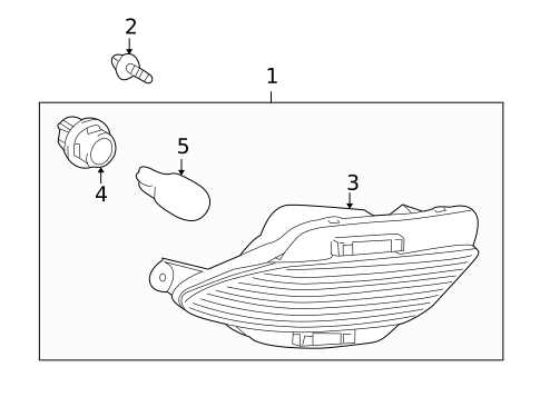 Side Marker Lamps for 2012 Lexus RX450h #0