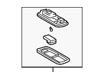 8126020280B1 - Body: Map Lamp for Scion: xA | Toyota: Celica Image