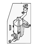 98611AT100 - Body: Reservoir for Kia: Niro, Niro EV Image