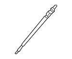 11596601 - Electrical: Glow Plug for MB Vans Image