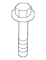 PAF008152 - Cooling System: Pulley Assembly Mount Bolt for Porsche: 718 Boxster, 718 Cayman, 718 Spyder, 911 Image