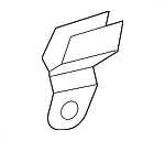 82412C8000 - Body: Door Glass Holder for Hyundai: Kona, Kona Electric, Kona N Image