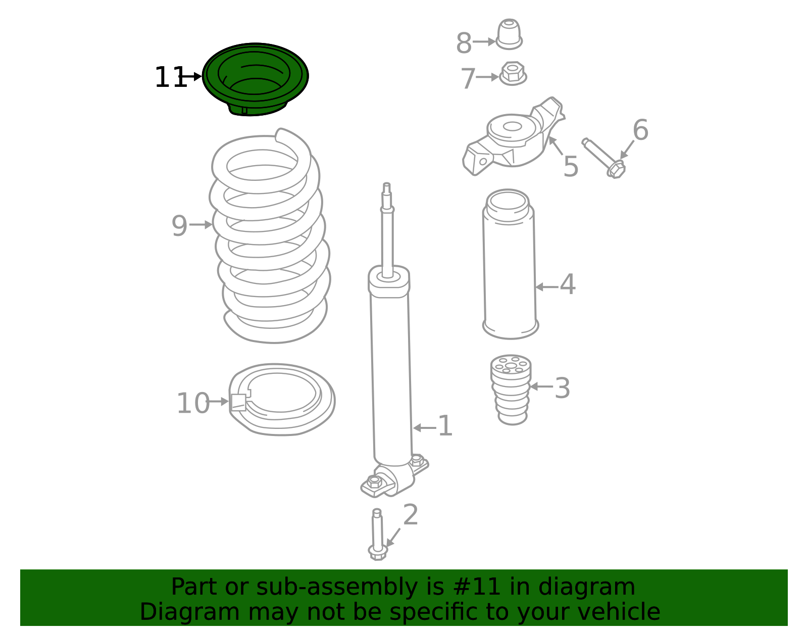 Upper Seat E1GZ-5586-A | Awesome Parts Ford
