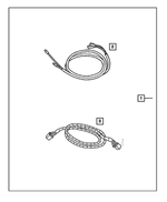 82206489 - Mopar Accessories - Component Parts: Satelite Receiver Install Kit for Jeep: Grand Cherokee, Liberty Image