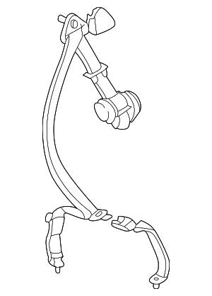 898103C100BT - : Belt &amp; Retractor for Kia: Optima Image
