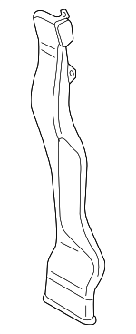 4G8819724B - Body: Side Duct for Audi: A7 Quattro, RS7, S7 Image