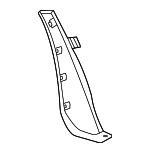 85657810 - : Wheel Opening Molding for Chevrolet: Corvette Image