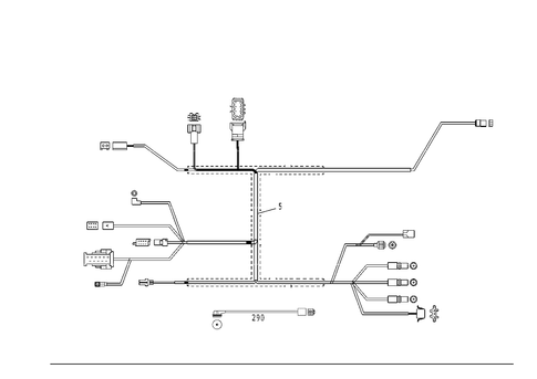 Cable Harness for Comtrol Display System 