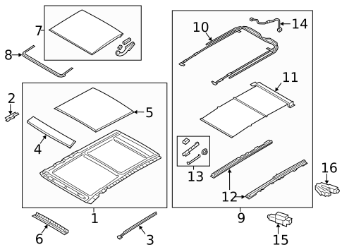 Sunroof for 2014 Kia Sorento #0