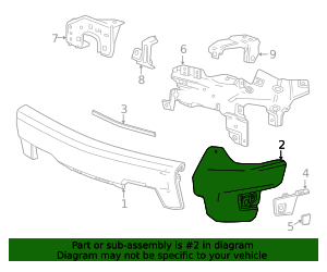 2022-2024 Chevrolet Silverado 1500 Side Panel 85589116 GM ...