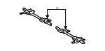7370633150 - Body: Child Restraint Anchor Plate for Lexus Image
