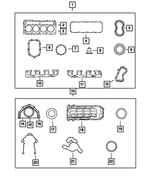 53032532AB - Engine 5.7L Eight Cylinder [EZB]: Pcv Seal for Mopar Image