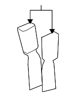 7B0857491DK5 - : Buckle End for Volkswagen: Routan Image