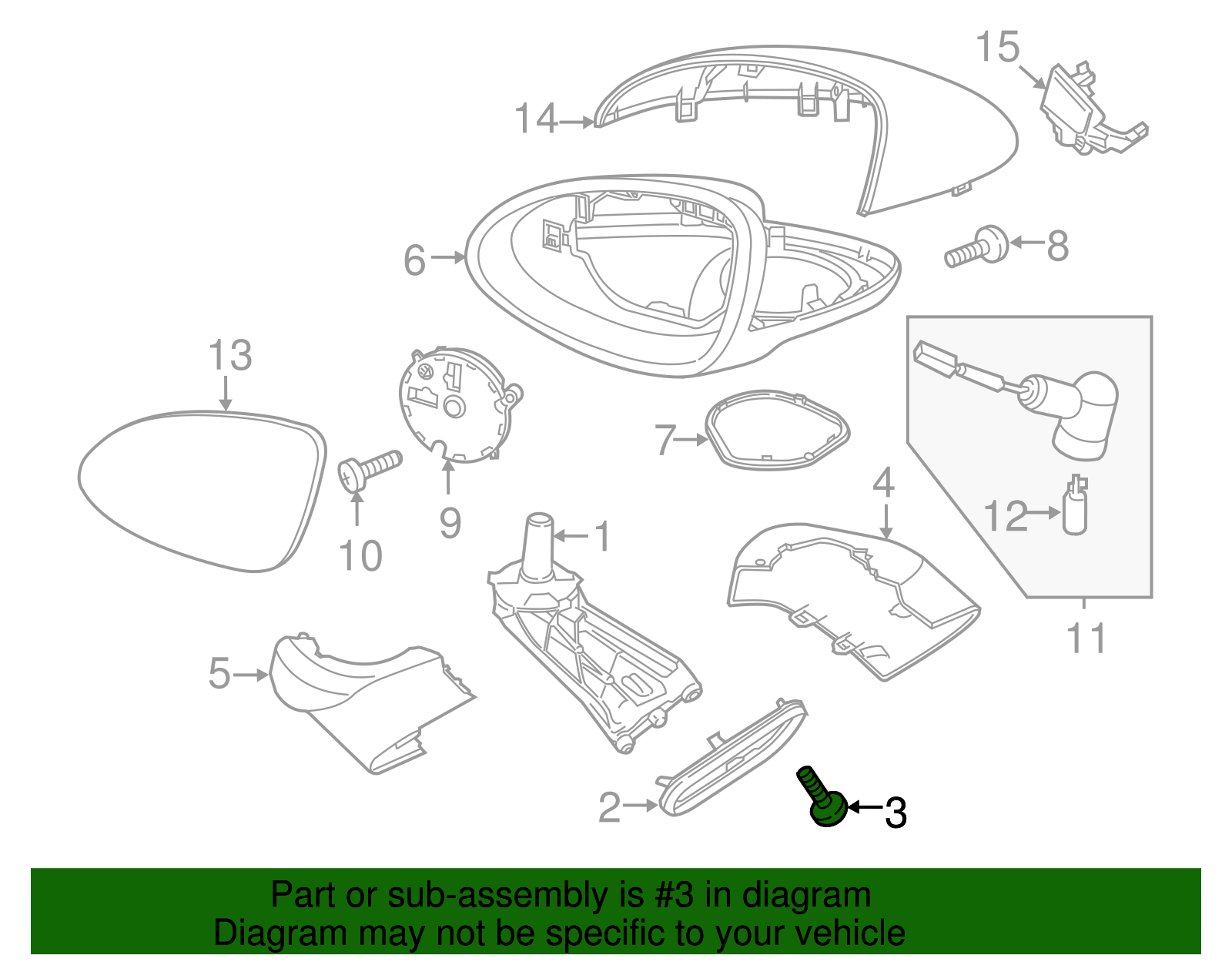 Spoiler Assembly Screw - Porsche (N-911-821-01)