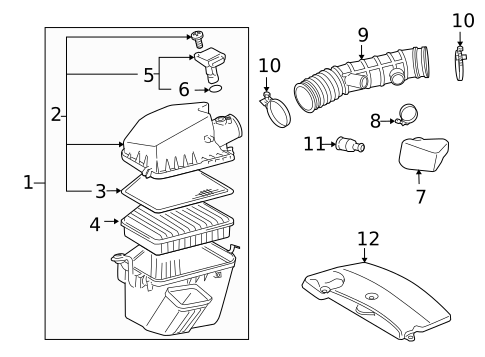 Powertrain Control for 2009 Lexus GS450h #2