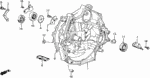 21120PG2003 - Transmission - Manual: MAGNET, TRANSMISSION for Honda Image