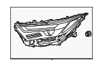 811500R360 - Electrical: Headlamp Assembly for Toyota: RAV4, RAV4 Prime Image