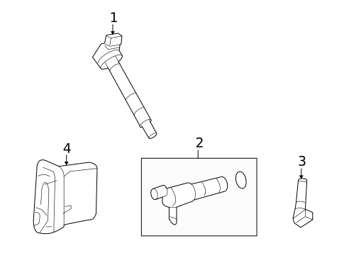 Ignition System for 2010 Toyota Sequoia #0