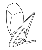 55155836AH - Body: Mirror for Jeep: Liberty Image