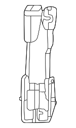 7LX711D4AA - Electrical: Outer Buckle for Jeep: Grand Wagoneer, Grand Wagoneer L, Wagoneer, Wagoneer L Image