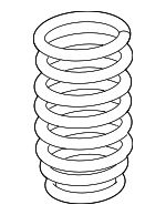 31336793720 - Suspension: Spring for BMW: 530i, 535i GT, 535i GT xDrive, 540i Image