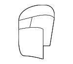 8V0971847 - Body: Drain Hose Clamp for Audi Image