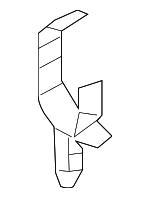 N90681301 - Body: Latch Clamp for Volkswagen: Passat Image
