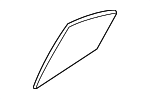 BJS772661 - : 2014-2018 Mazda 3 - Fixed Glass for Mazda: 3 Image