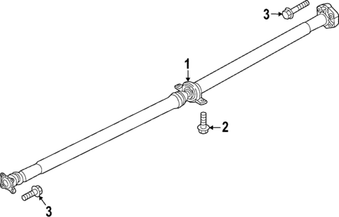Drive Shaft for 2023 Hyundai Santa Cruz #0