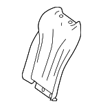 2229200626 - Body: Seat Back Pad for Mercedes-Benz: S 450, S 560, S 560e, S 63 AMG&amp;reg;, S 65 AMG&amp;reg; Image image