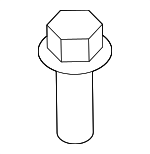 9011906514 - Body: Fender Bolt for Lexus: ES300h, ES350, IS250, IS350 Image