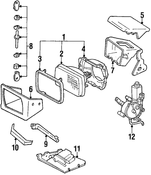 5412614011 - : Molding for Toyota Image