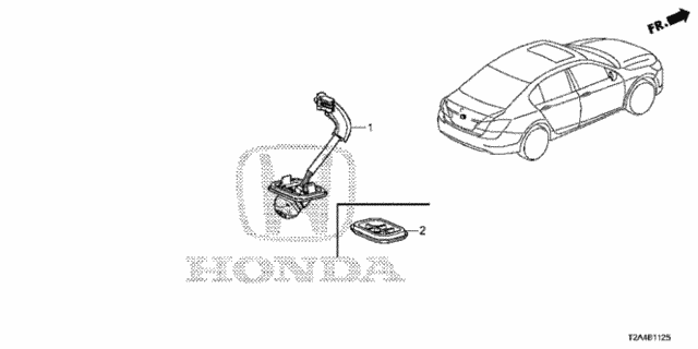 GPS Antenna - Rearview Camera for 2013 Honda Accord #0