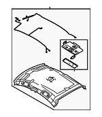 BAT368030E77 - Body: Headliner for Mazda: 3 Image