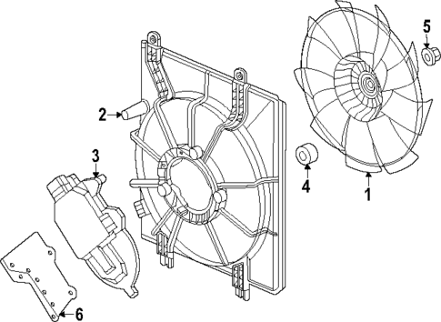 Cooling Fan for 2024 Acura Integra #0