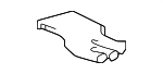 872170C060 - Body: Rear Duct for Toyota Image