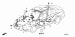 32156TA0A00 - : Wire Harness, Sunroof (Sub) for Honda Image