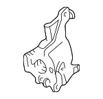 SWH21 - Steering: Motorcraftâ„¢ Column Flange for Ford Image