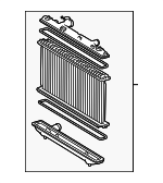 164000V080 - : Radiator Assembly for Toyota: Camry Image