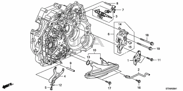 AT Shift Fork (6AT) for 2012 Acura MDX #0